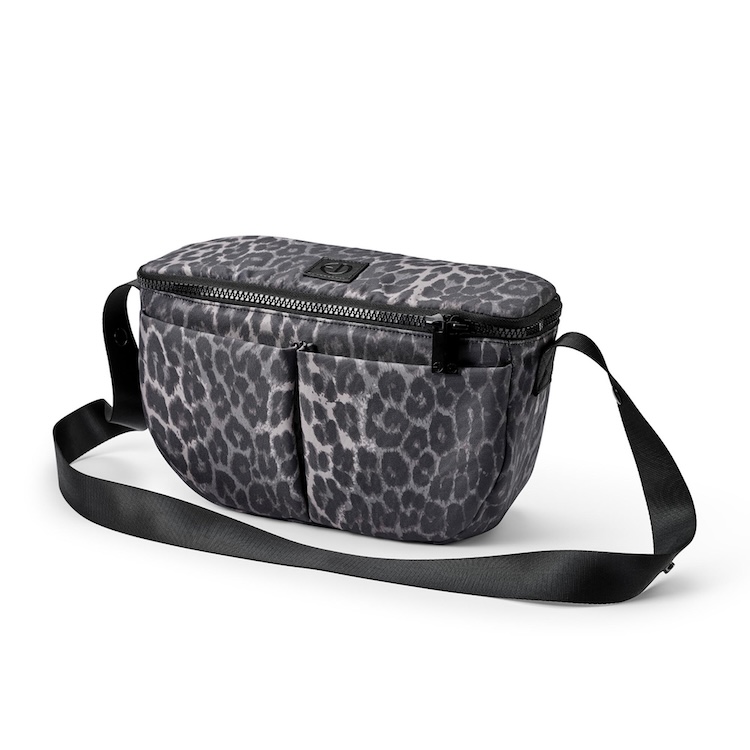 Elodie verzorgingstas organizer half moon le leopard