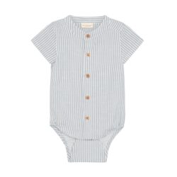 Fixoni romper met korte mouw blaus gestreept