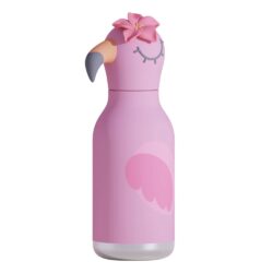 Asobu RVS drinkfles bestie flamingo