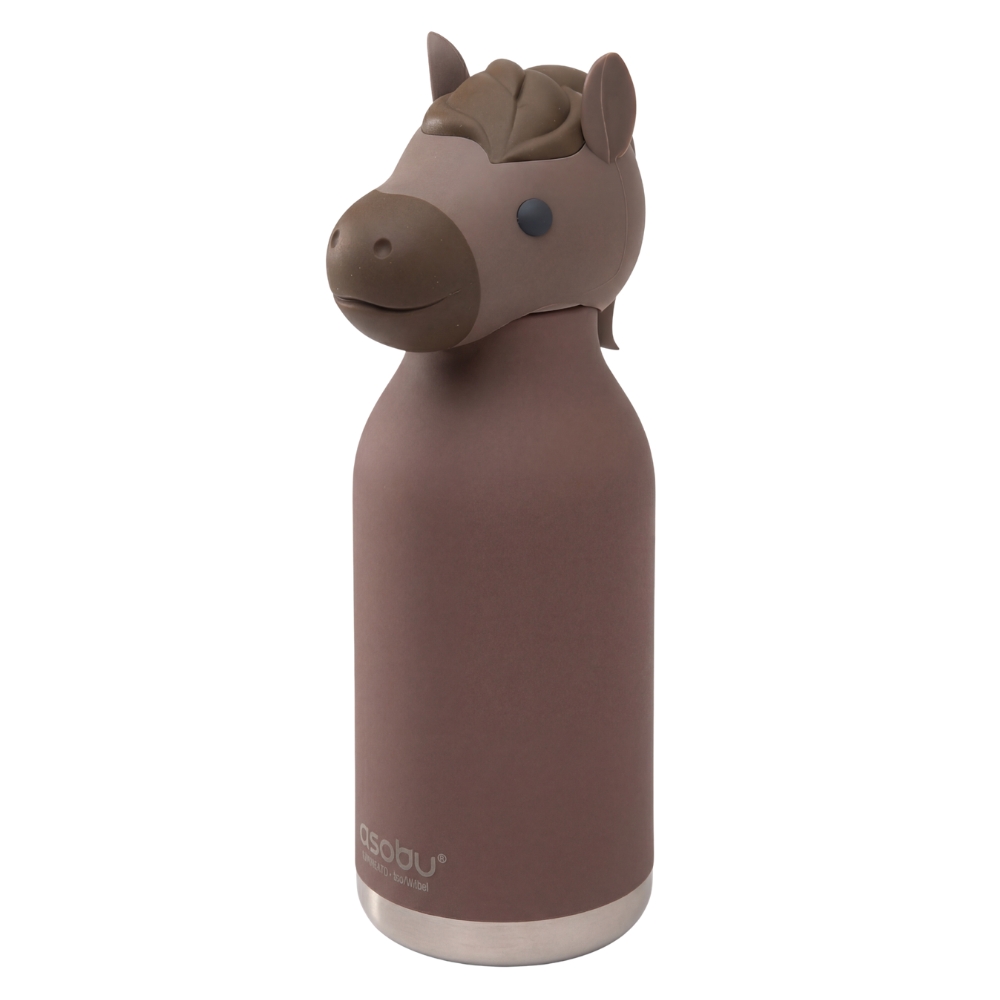 Asobu RVS drinkfles bestie horse paard