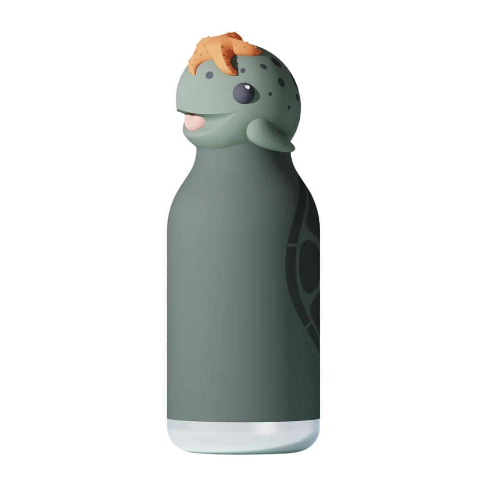 Asobu RVS drinkfles bestie schildpad capybara