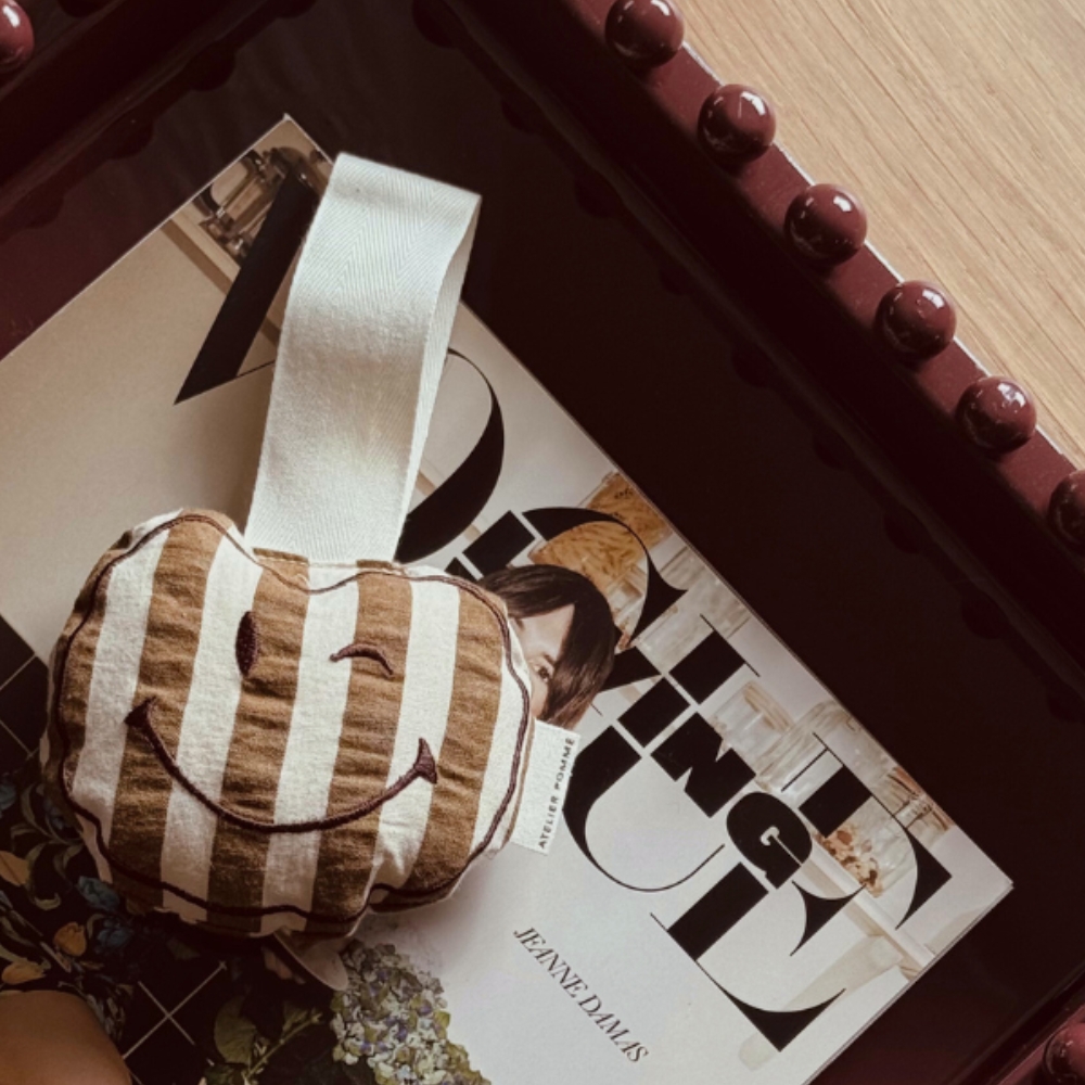 Atelier Pomme speendoekje smiley la rayure