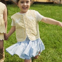 Copenhagen Colors quilted vest butter yellow