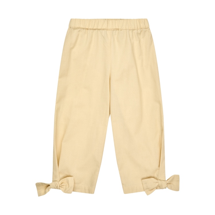 CopenhagenColors_Broek-met-strik_butter-yellow Copenhagen Colors broek met strik butter yellow