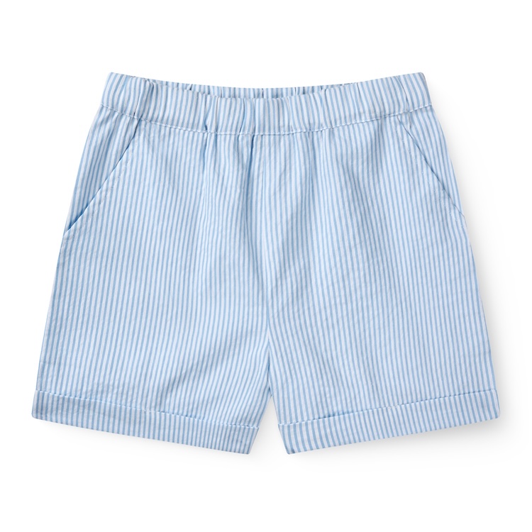 Copenhagen Colors korte broek seersucker sky blue