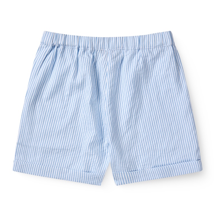 Copenhagen Colors korte broek seersucker sky blue