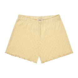 Copenhagen Colors korte broek short pointelle hartjes butter yellow