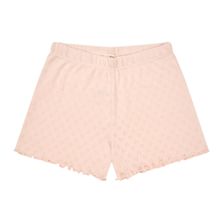 Copenhagen Colors korte broek short pointelle hartjes dusty rose