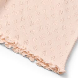 Copenhagen Colors korte broek short pointelle hartjes dusty rose