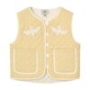 Copenhagen Colors quilted vest butter yellow