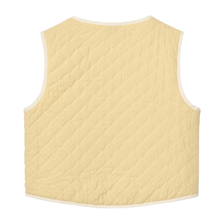 Copenhagen Colors quilted vest butter yellow