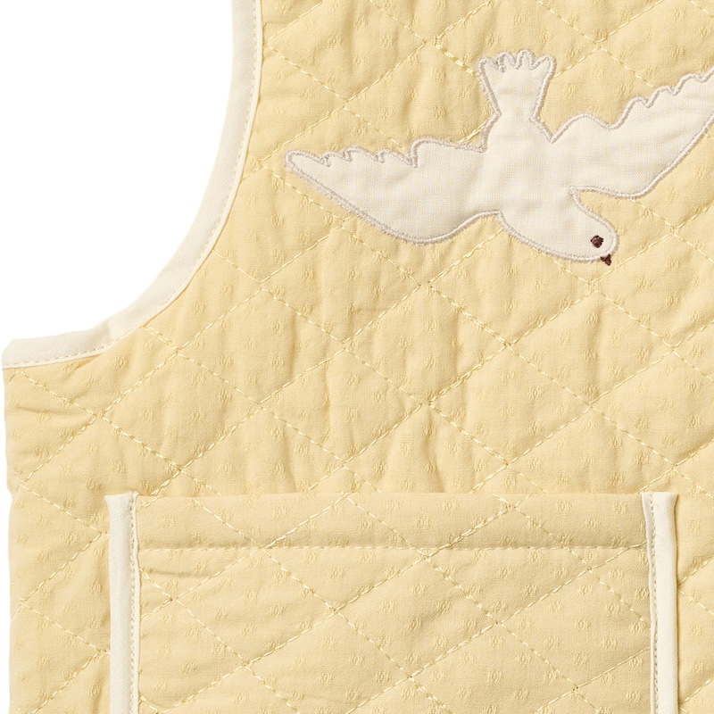 Copenhagen Colors quilted vest butter yellow