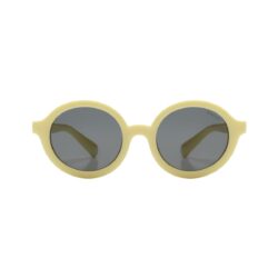 Komono zonnebril kiddos glossy butter yellow