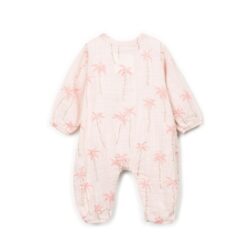 Play Up jumpsuit geweven linnen look palm floral