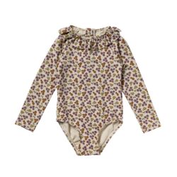 Salted Stories badpak longsleeve sparkly flower