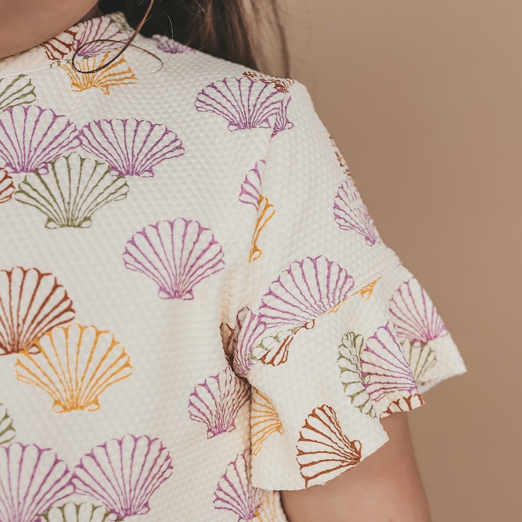 Salted Stories bikinibroekje met t-shirt shells