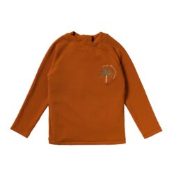 Salted Stories zwemshirt longsleeve bombay brown