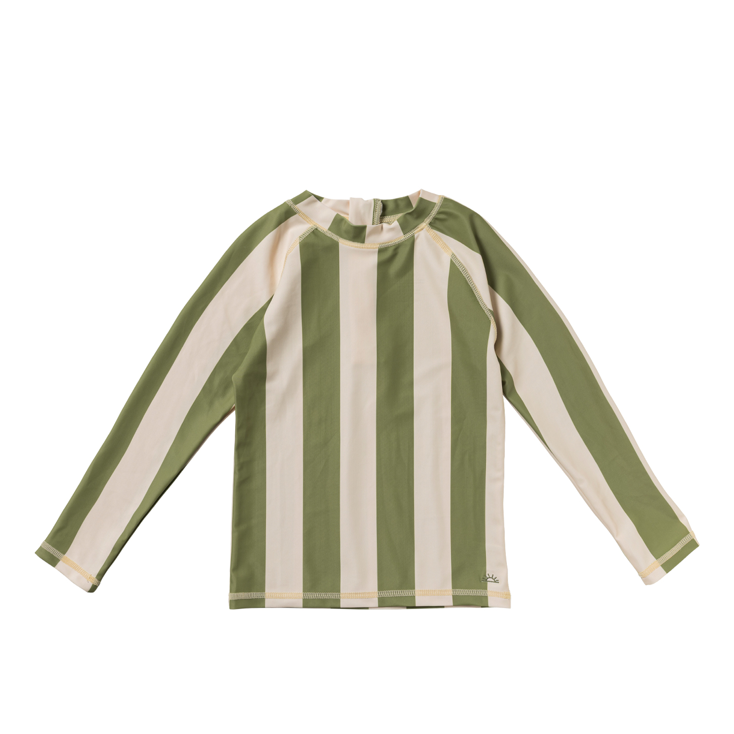 Salted Stories zwemshirt longsleeve wide stripte iguana