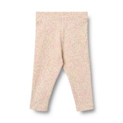 Wheat legging Jules Coral flowers