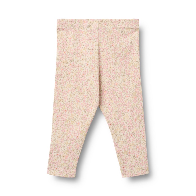 Wheat legging Jules Coral flowers