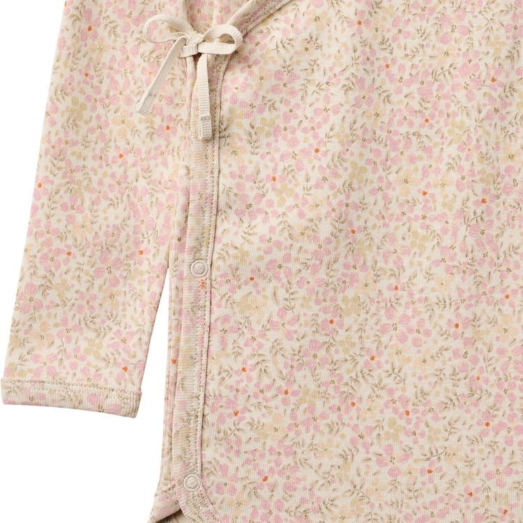 Wheat overslagromper met lange mouw Chia Coral flowers