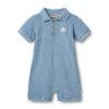 Wheat jumpsuit sully faded denim