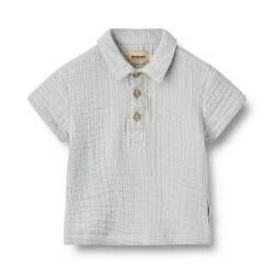 Wheat shirt Svend light blue