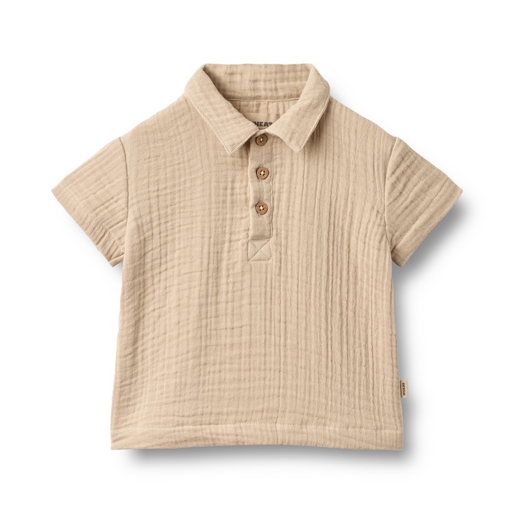 Wheat shirt Svend warm sand