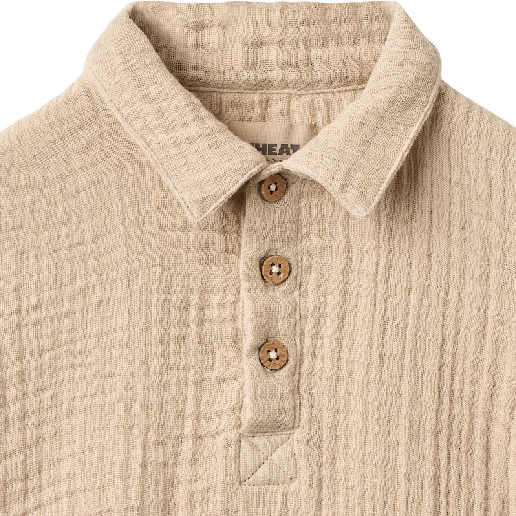 Wheat shirt Svend warm sand