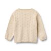 Wheat vest gebreid knit cardigan Maia Sandshell