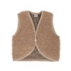 Alwero bodywarmer lulu light tan 100% merinowol