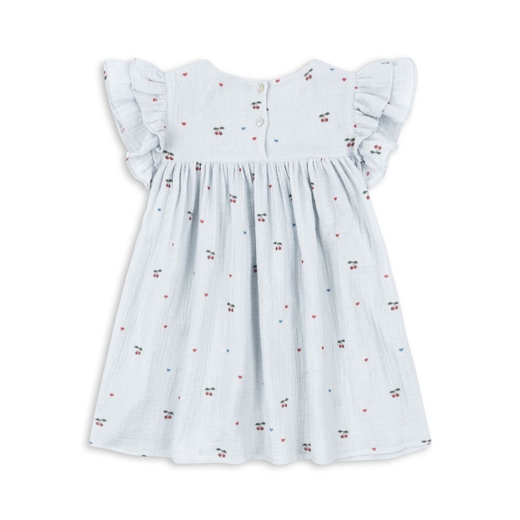 Konges Sløjd jurk Coco cherry blue coeur