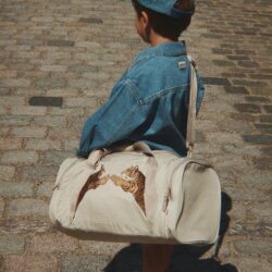 Konges Sløjd weekendtas sporttas feather gray tiger