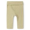 MarMar Copenhagen baby legging piva Olive stripe