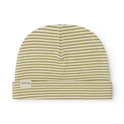 MarMar Copenhagen babymutsje Aiko olive stripe