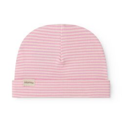 MarMar Copenhagen babymutsje Aiko pink stripe