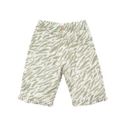Play Up Broek zebra print green