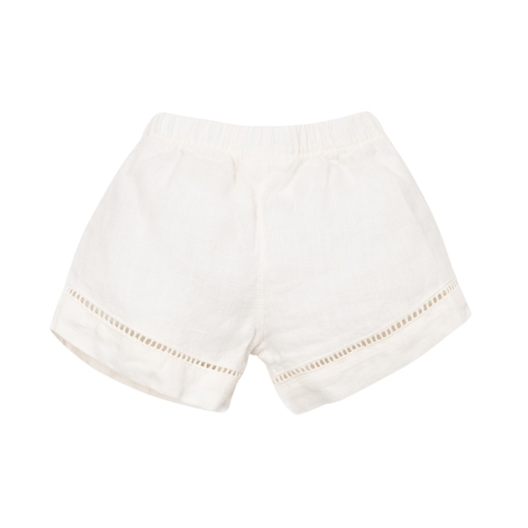 Play Up korte broek short linnen ecru
