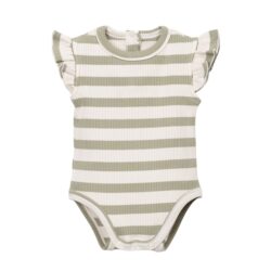 Play Up meegroeiromper romper rib gestreept texture