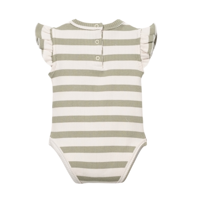 Play Up meegroeiromper romper rib gestreept texture