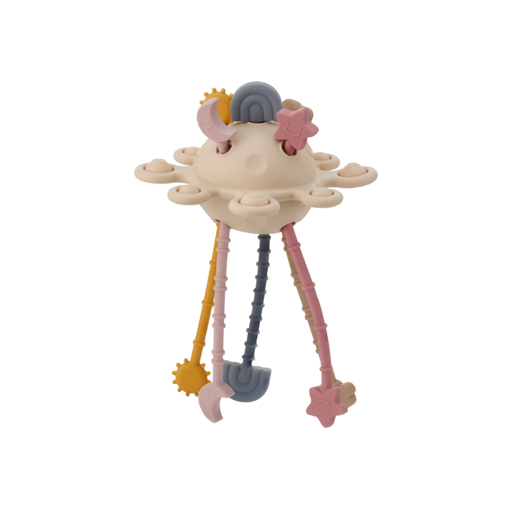 Tickit sensorisch speelgoed zip trek speelgoed pastel