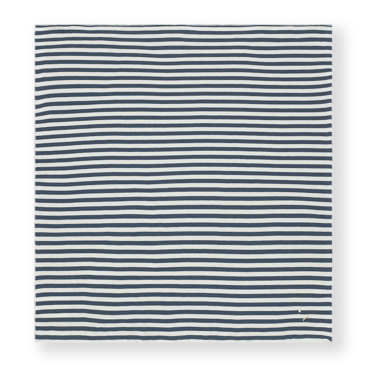 Gray Label swaddle sjaal biologisch katoen blue gray