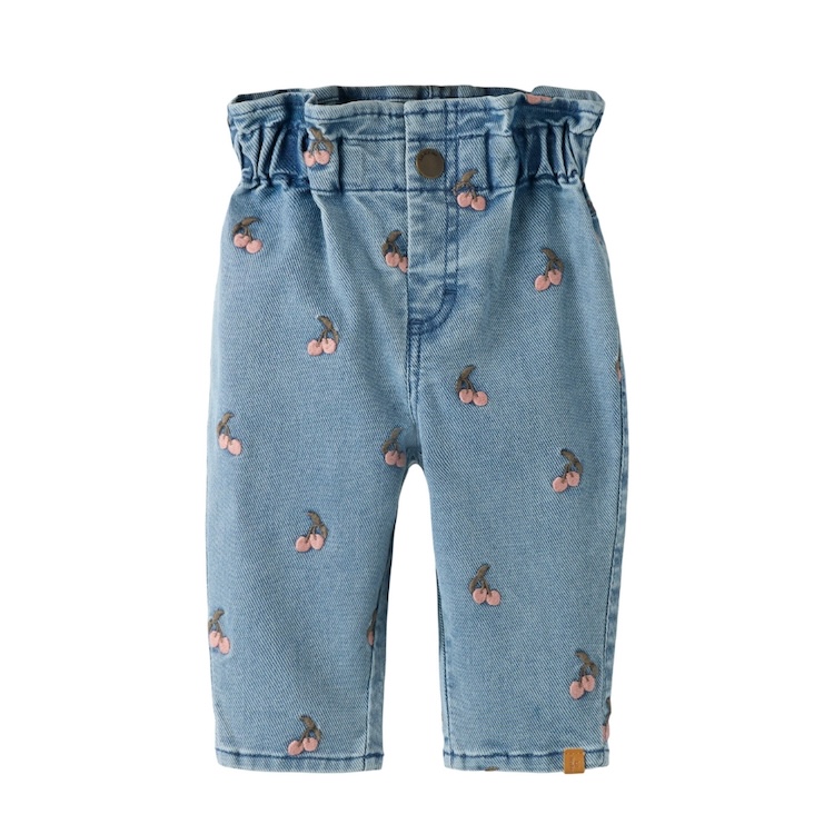 Lil'Atelier spijkerbroek Deva loose fit jeans cherry