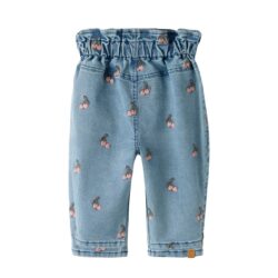 Lil'Atelier spijkerbroek Deva loose fit jeans cherry