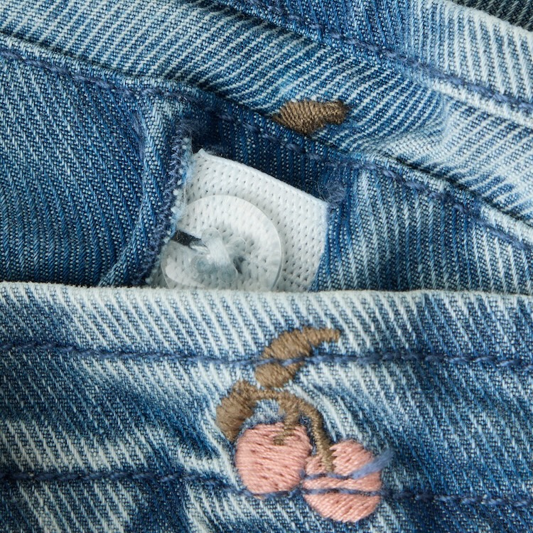 Lil'Atelier spijkerbroek Deva loose fit jeans cherry