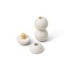 MODU 3 foam balls sand grey - honey yellow
