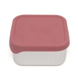 Petit Monkey RVS fruitbakje mahogany rose