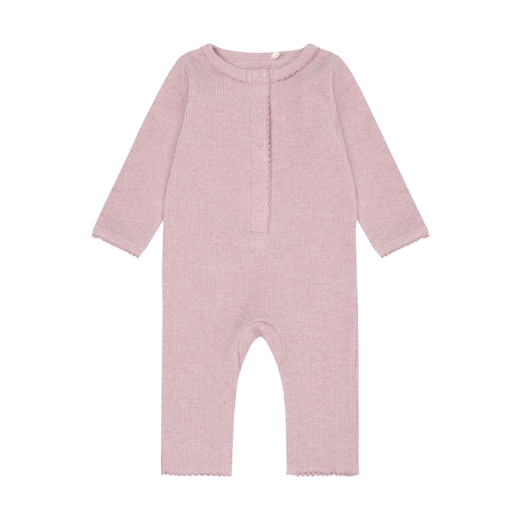 Fixoni boxpakje rib pale mauve melange rose