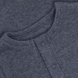 Fixoni boxpakje rib vintage indigo melange donkerblauw
