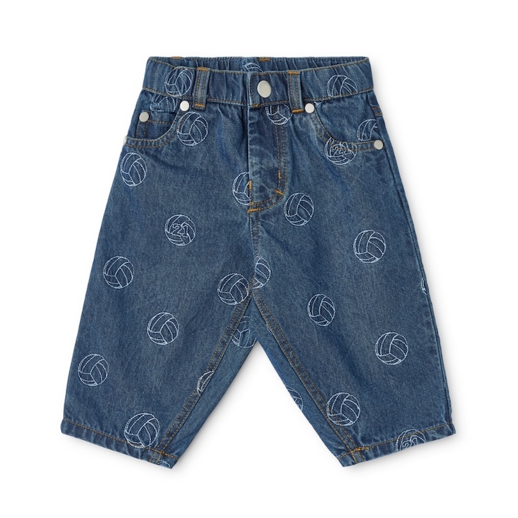 Floss_Spijkerbroek_denim_donkerblauw_voetbal Flöss spijkerbroek denim donkerblauw voetbal